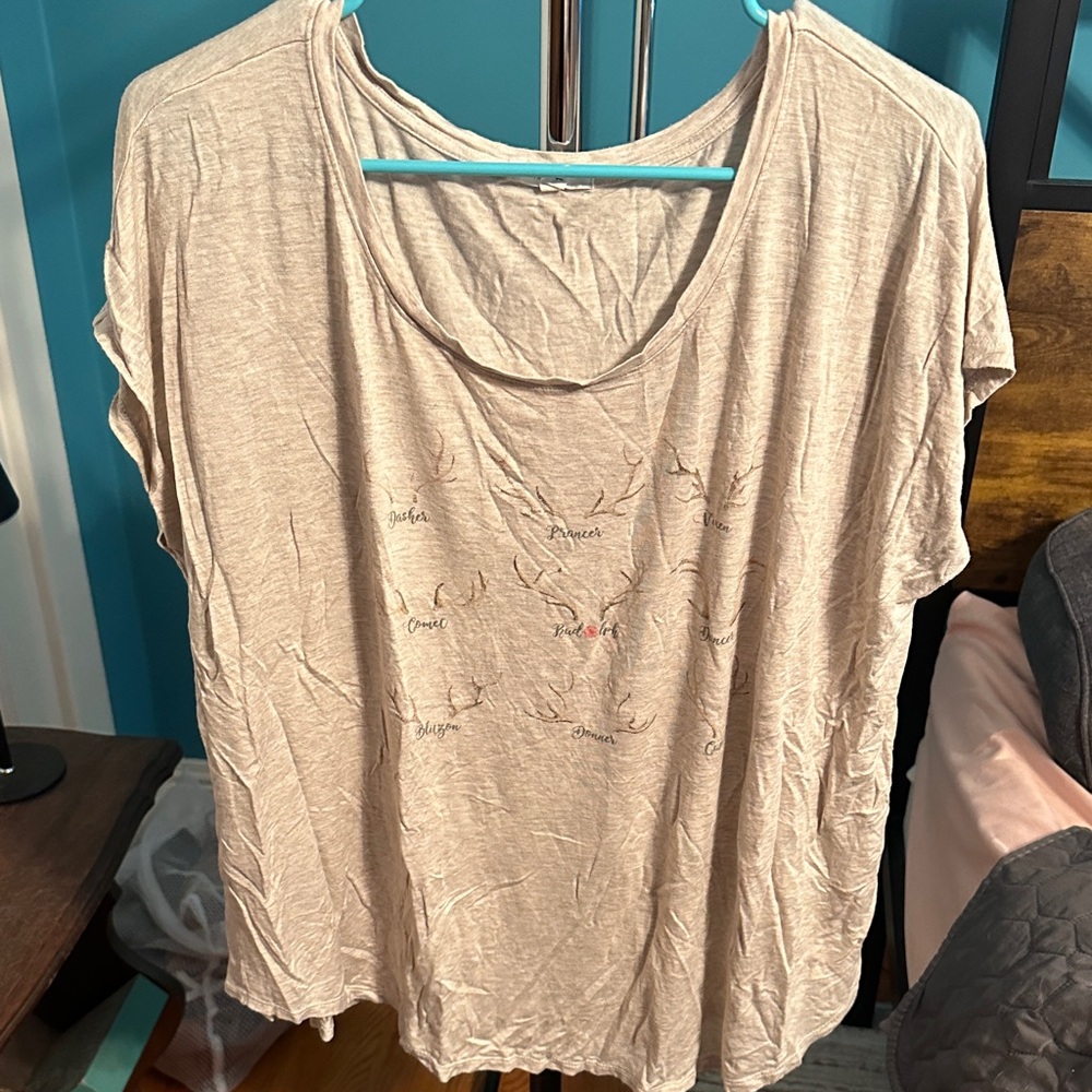 Maurice’s Christmas Reindeer tee